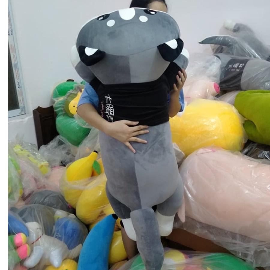 Gấu bông mèo Alsaka má hòng dễ thương Size 1m2 kèm ảnh thật