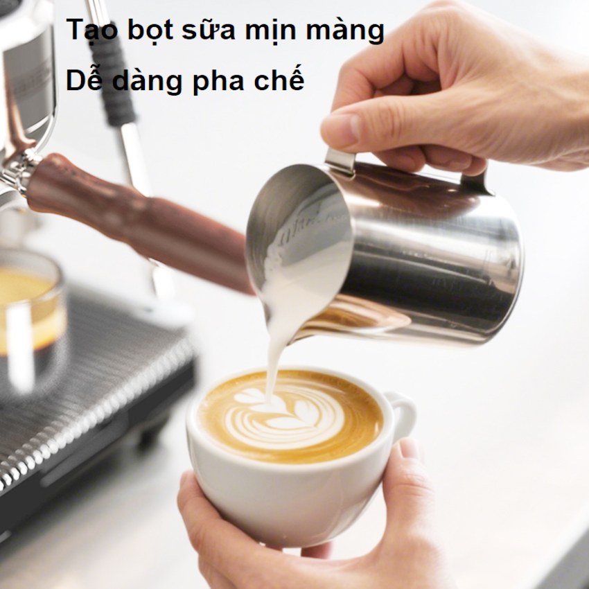 Máy pha cà phê Espresso, Cappuccino, Latte chuyên nghiệp thương hiệu HiBREW H21 - Công suất 3000W - Hàng chính hãng