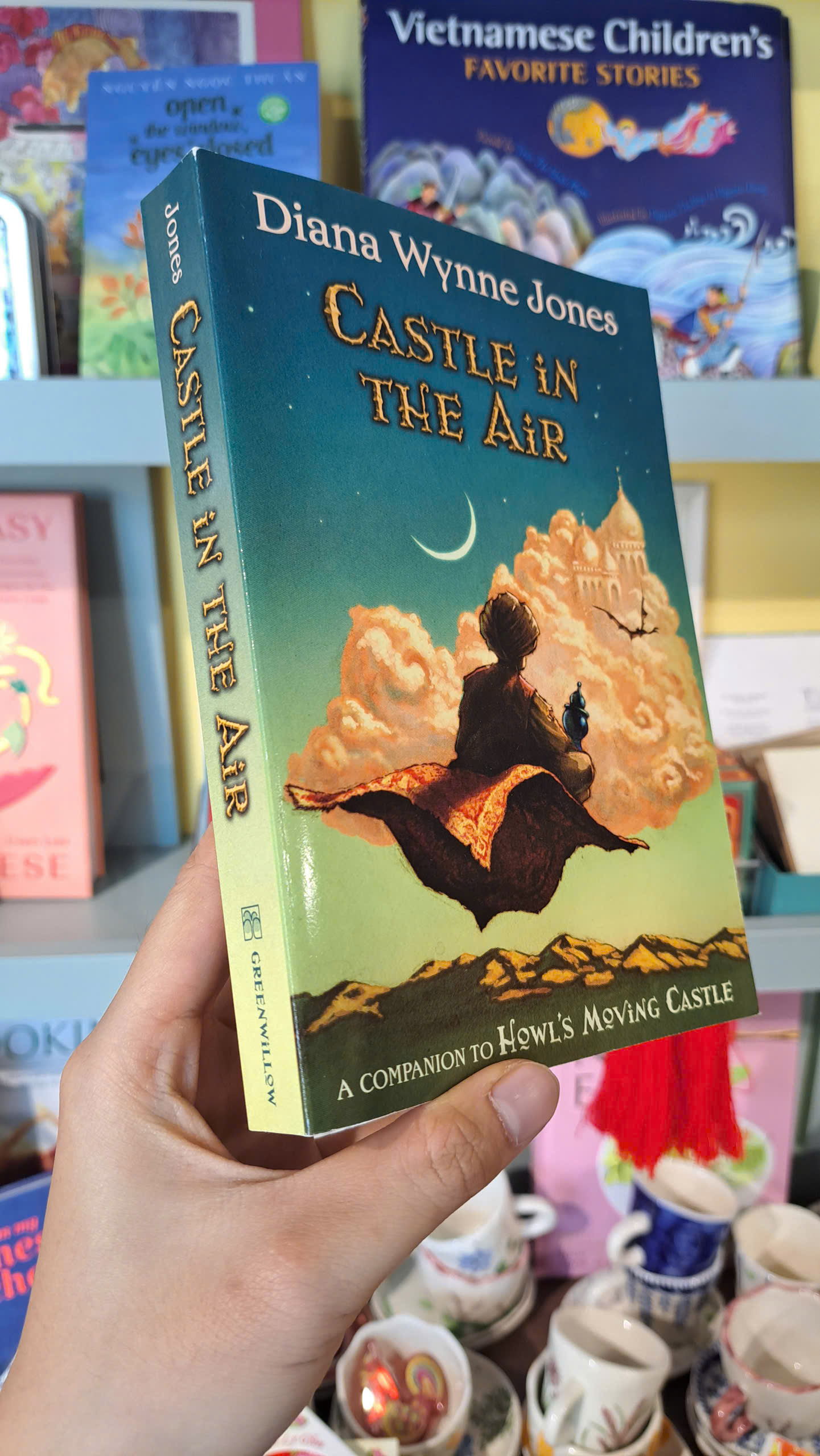 Sách - Castle in the Air (Howl's Moving Castle #2) by Diana Wynne Jones | Ngoại văn Nhập khẩu US