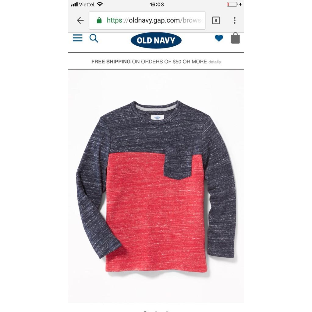 T9.91_Áo len Oldnavy size đại xuất xịn bé trai 5-18y