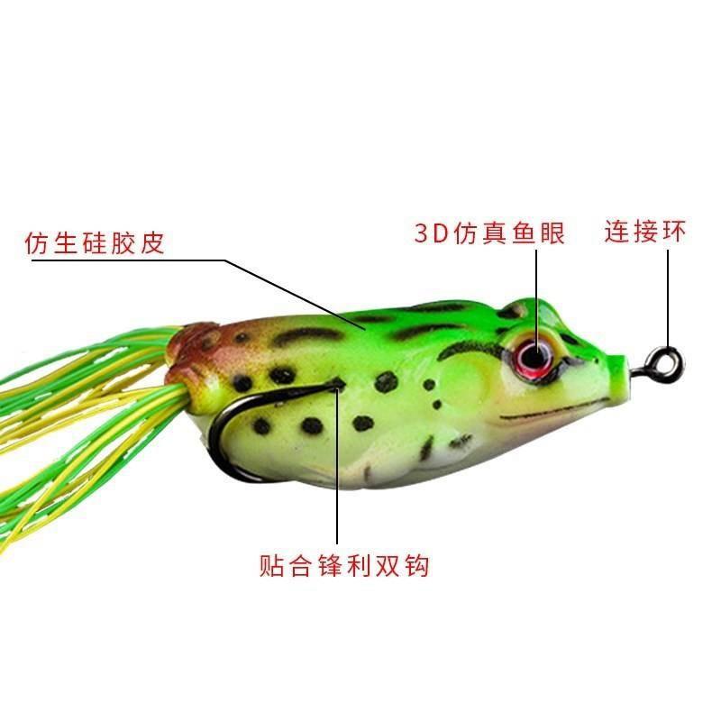Mồi câu lure có thìa Nhái hơi câu cá lóc, chuối sộp siêu rẻ