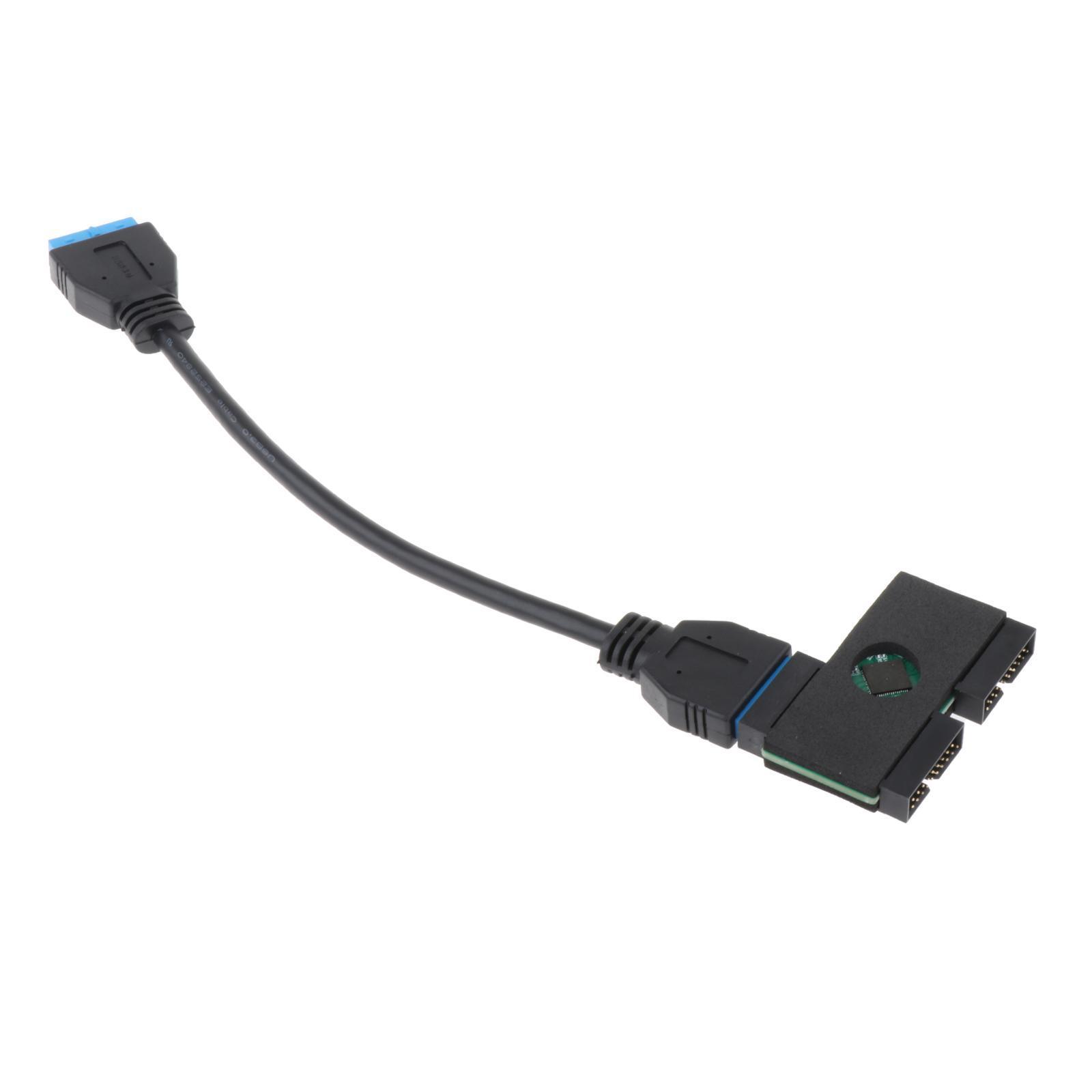 Hub USB Port Expander USB 3.0 Port USB Splitter for Office Business Notebook