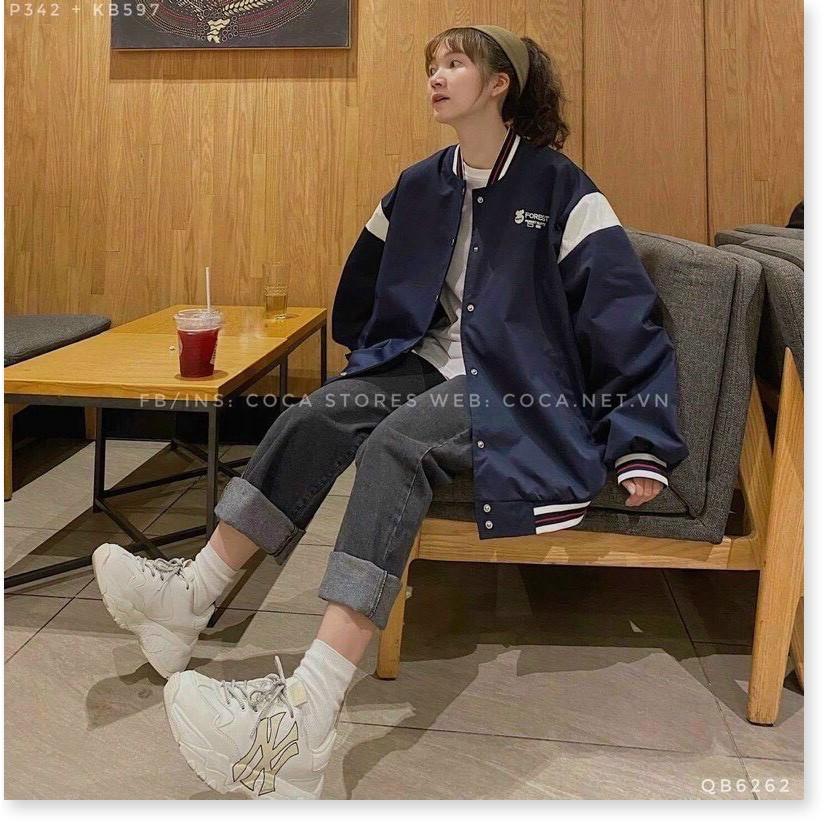 Áo khoác dù bomber 2 lớp cực hot form rộng