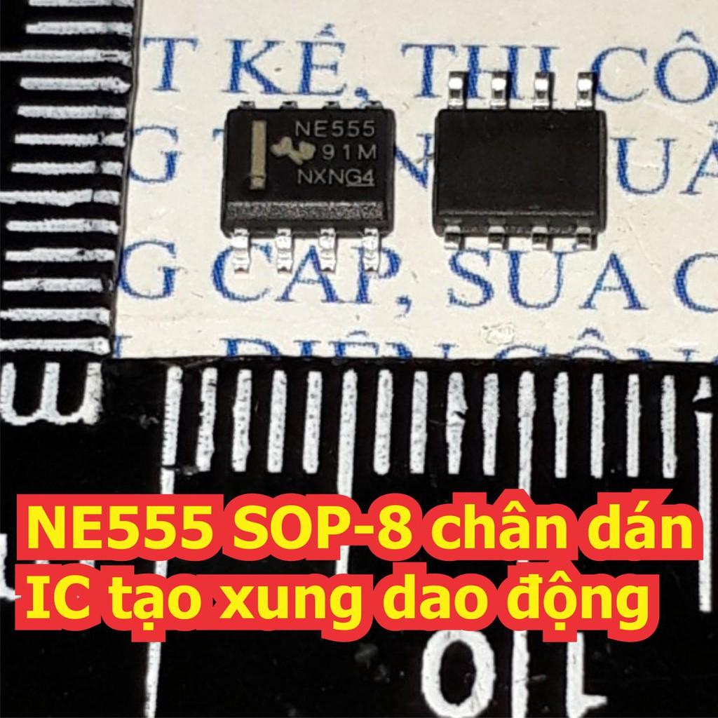 Combo 20 IC TẠO XUNG VUÔNG NE555 SOP8 kde1448