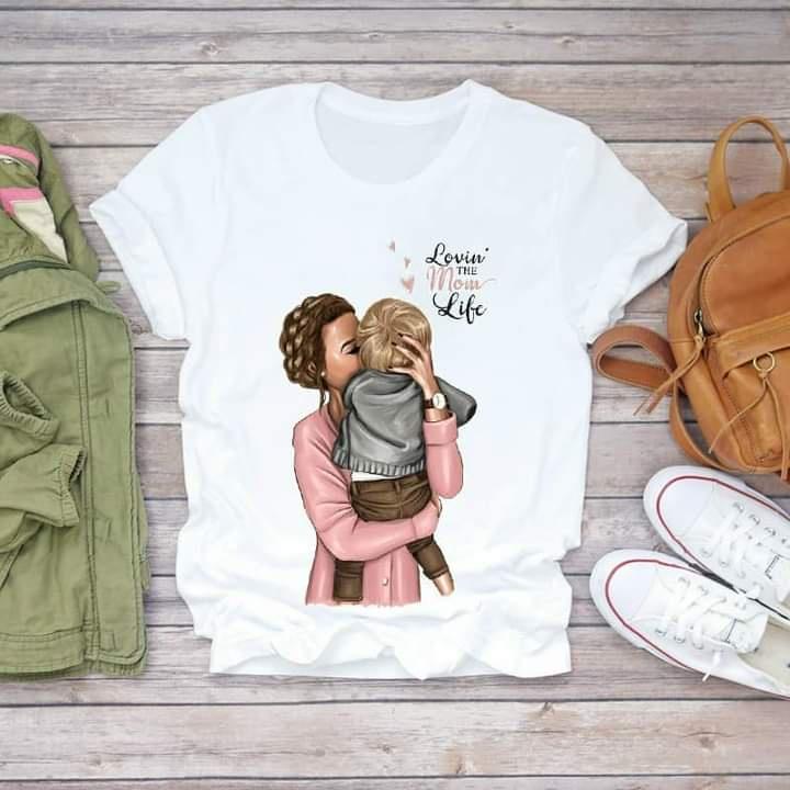 BST HOT áo đôi mẹ và bé trai bé gái áo 3, 4 mẹ con xinh cute chất cotton mịn mát