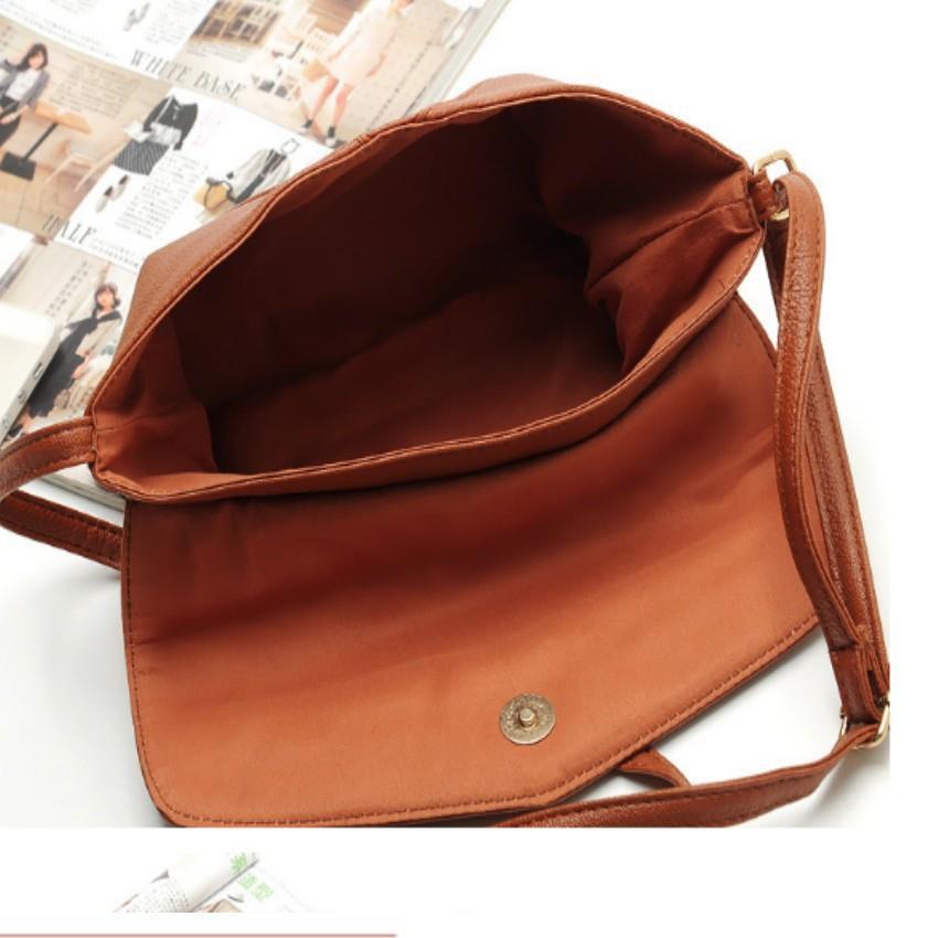 Túi Nữ Đeo Chéo Thời Trang Hàn Quốc 208063 - nâu