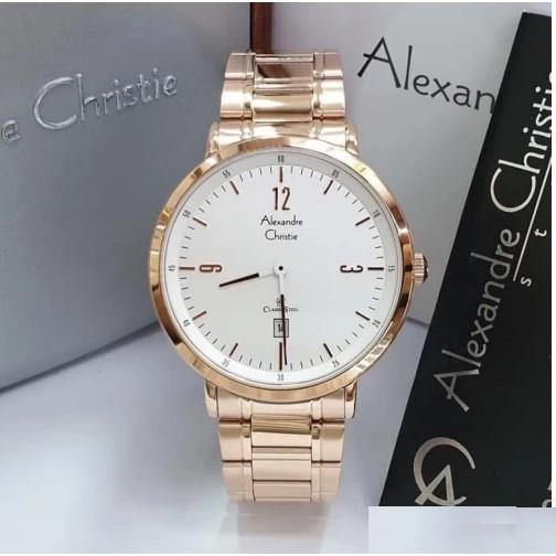 Đồng hồ đeo tay Nam hiệu Alexandre Christie 8499MDBRGSL