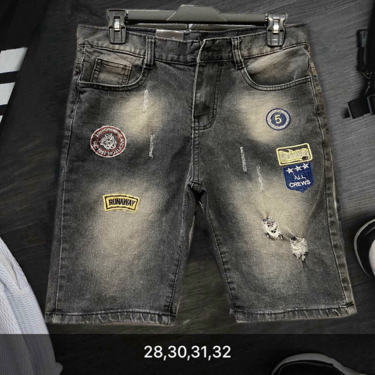 QUẦN SHORT JEANS NAM CO DÃN CAO CẤP MS713