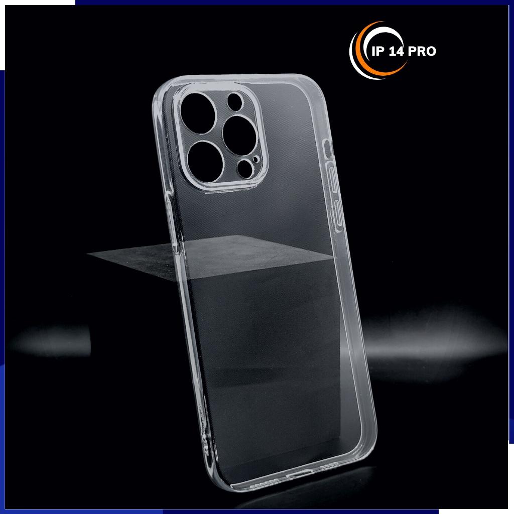 Ốp lưng ip 14 pro max ip 14 plus 14 pro 13 12 mini silicon trong suốt chính hãng GOR bảo vệ camera huỳnh tân store - Hàng nhập khẩu