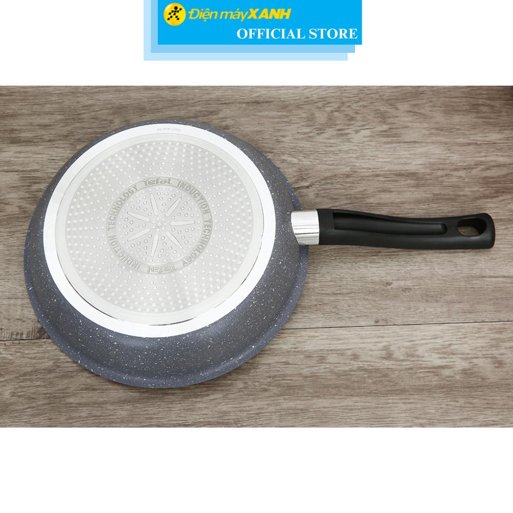 Chảo nhôm chống dính đáy từ 24 cm Tefal Cook Healthy G1340495 - Hàng Chính Hãng