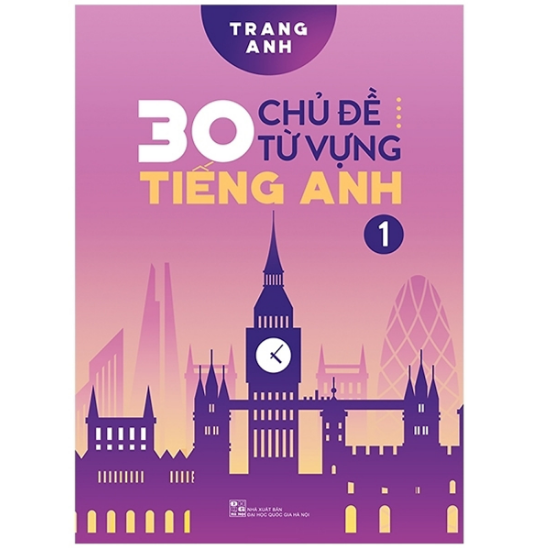 Sách 30 Chủ Đề Từ Vựng Tiếng Anh . Tặng kèm bút và sổ tay mini dễ thương.
