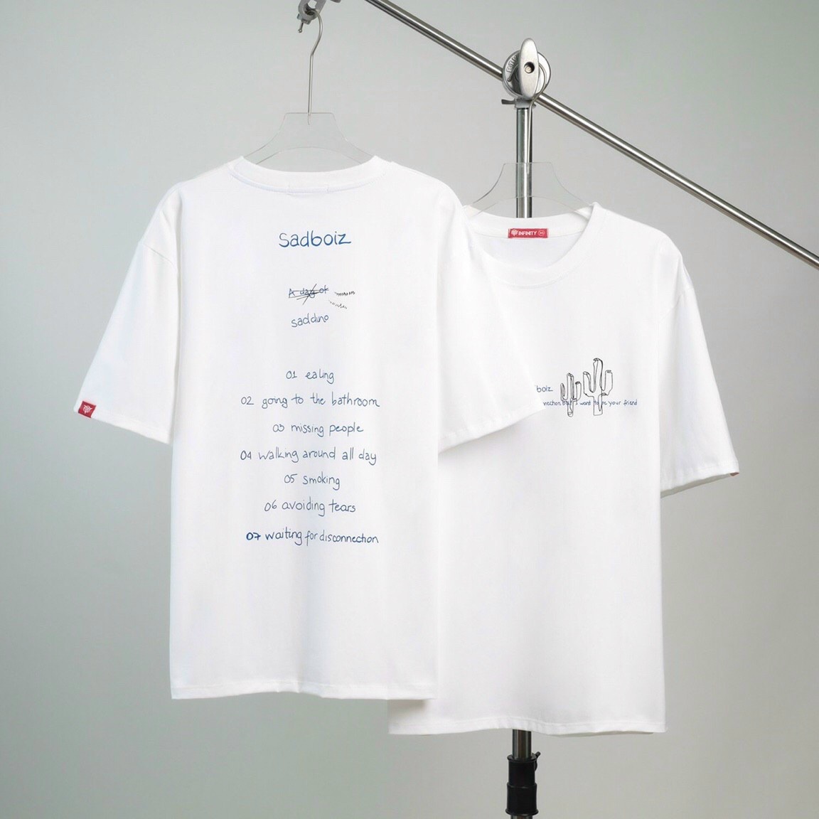 Áo Phông Nam Nữ Form Rộng Tay Lỡ Vải Chất Cotton Mịn Mát Kita Unisex - Mẫu SadBoiz Dragon