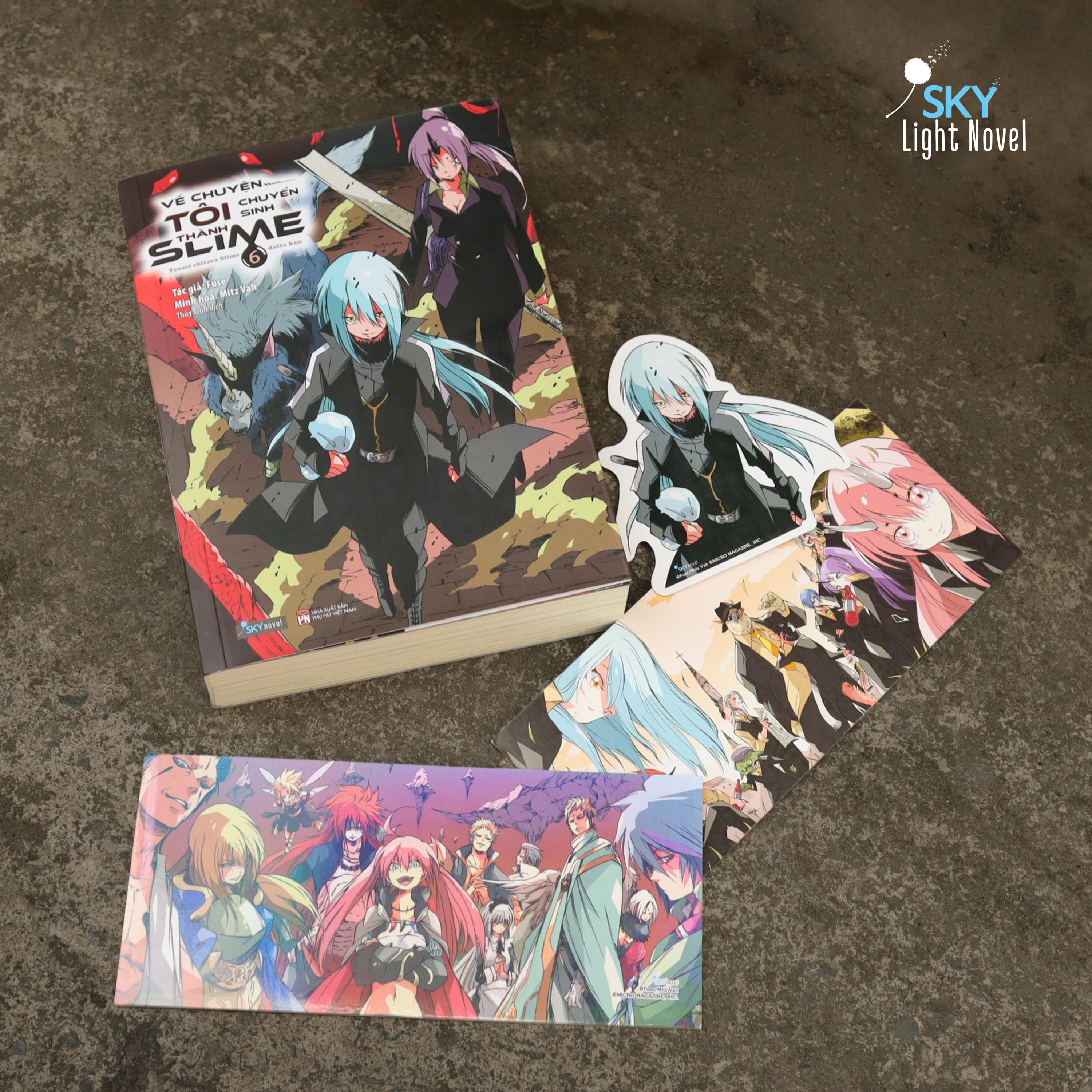 Sách - Về Chuyện Tôi Chuyển Sinh Thành Slime - Tập 6 - Bản Đặc Biệt - Tặng Kèm Bookmark + Postcard + Card Hologram