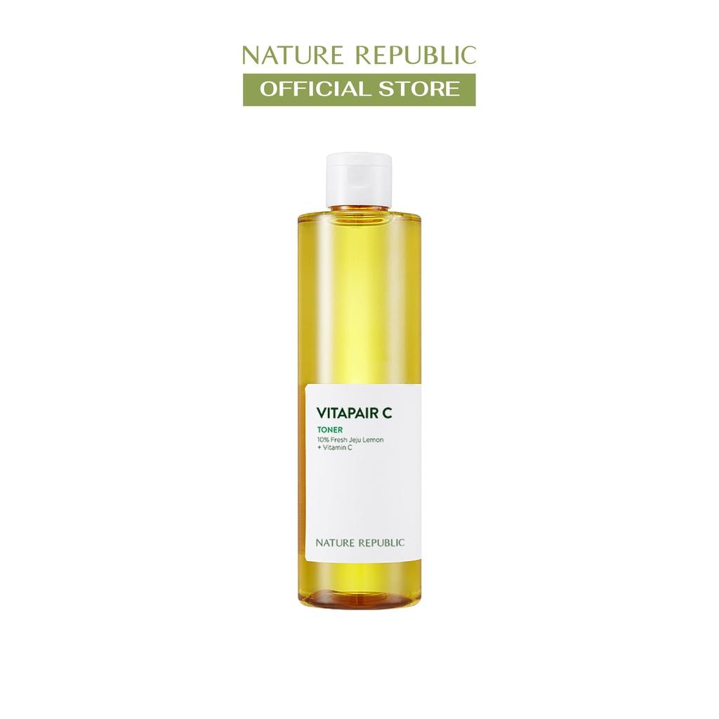 Nature Republic Nước hoa hồng dưỡng sáng da Vitapair C Toner 300ml