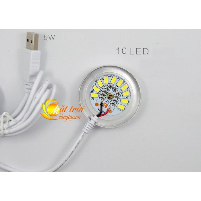 Đèn học siêu mini 5W cắm USB có công tắc