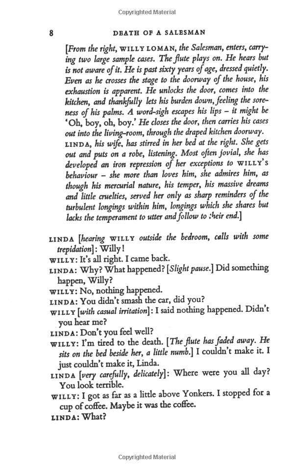 Death of a Salesman: Certain Private Conversations in Two Acts and A Requiem