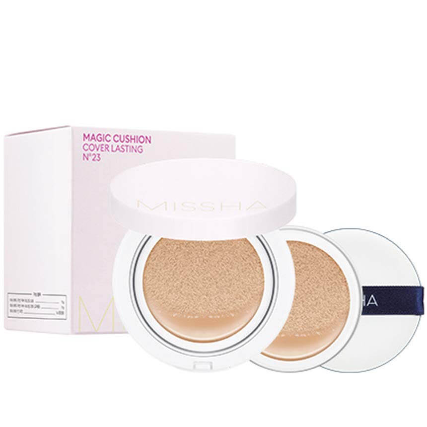 Phấn Nước Che Phủ Cao Missha Magic Cushion Cover Lasting 15g + Tặng kèm lõi thay thế