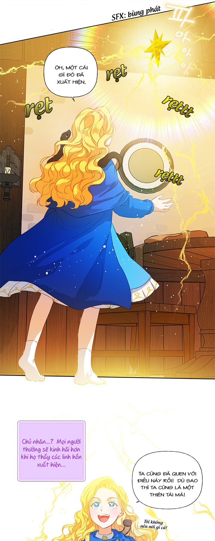 nhà nguyên tố tóc vàng chapter 17 11