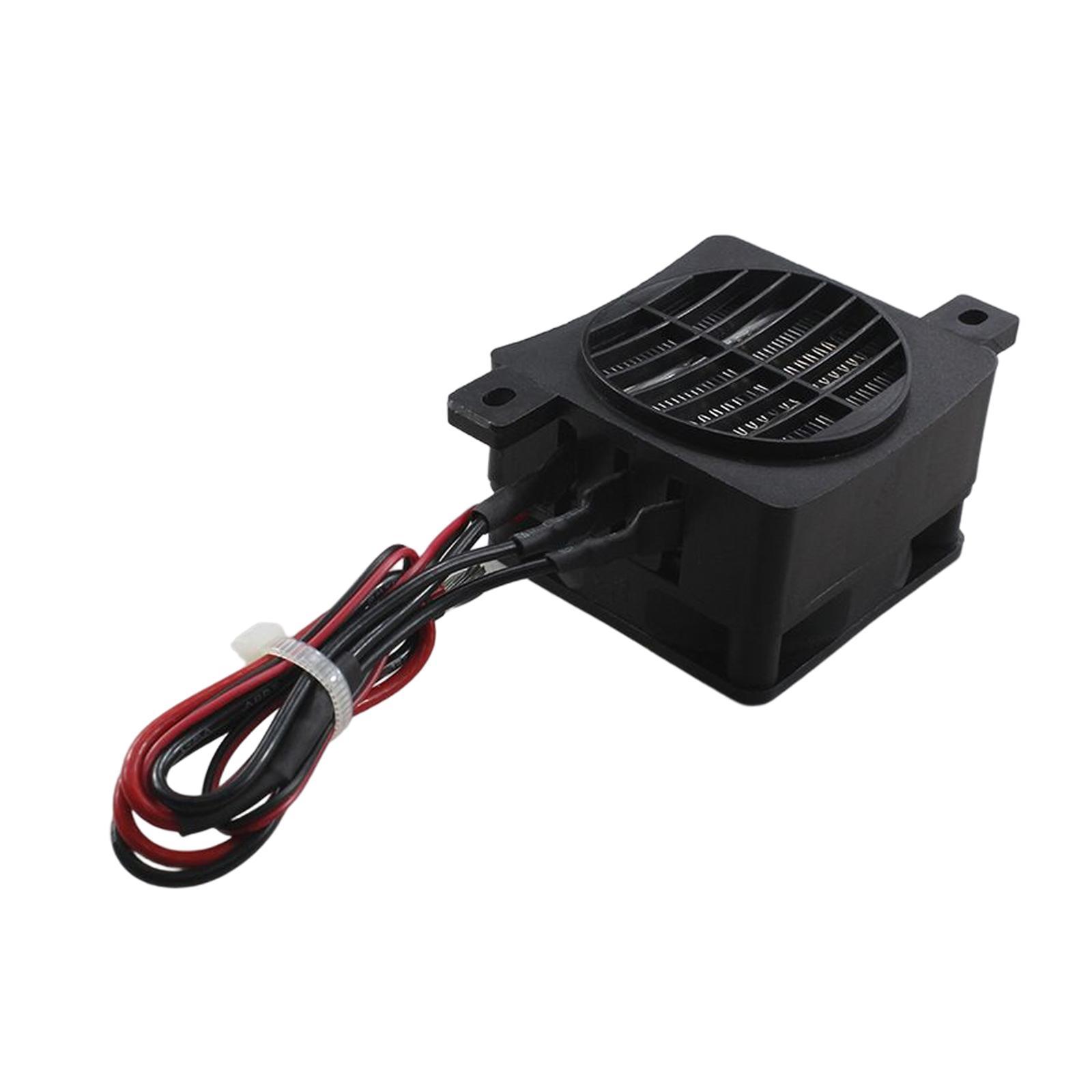 Heater 24V 12V DC Fan Thermostatic Egg Incubator Heater PTC Fan heater