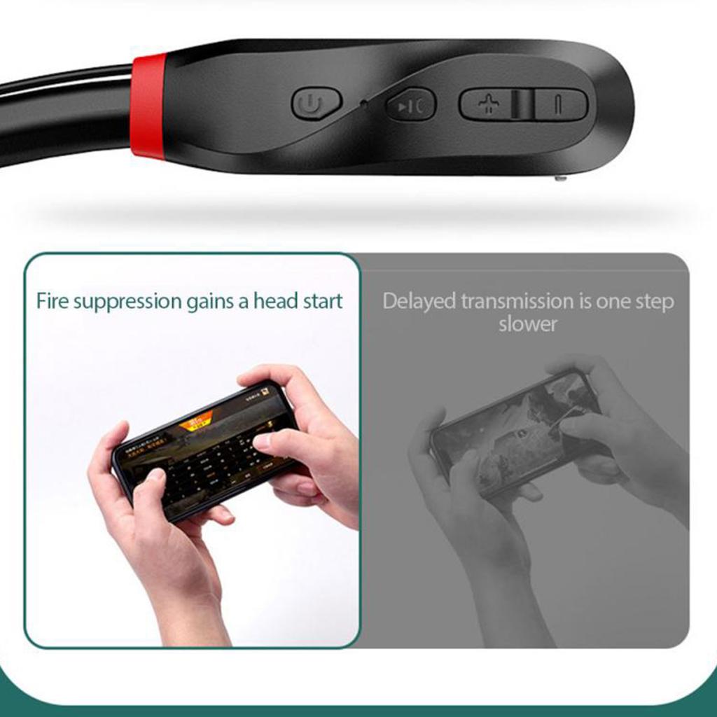 Sport Earphones Wireless Built-in Mic Bluetooth Headphones 1000mah Black