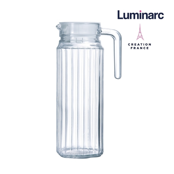 Bình nước thủy tinh Luminarc Quadro 1.1 Lít- LUQUG2666