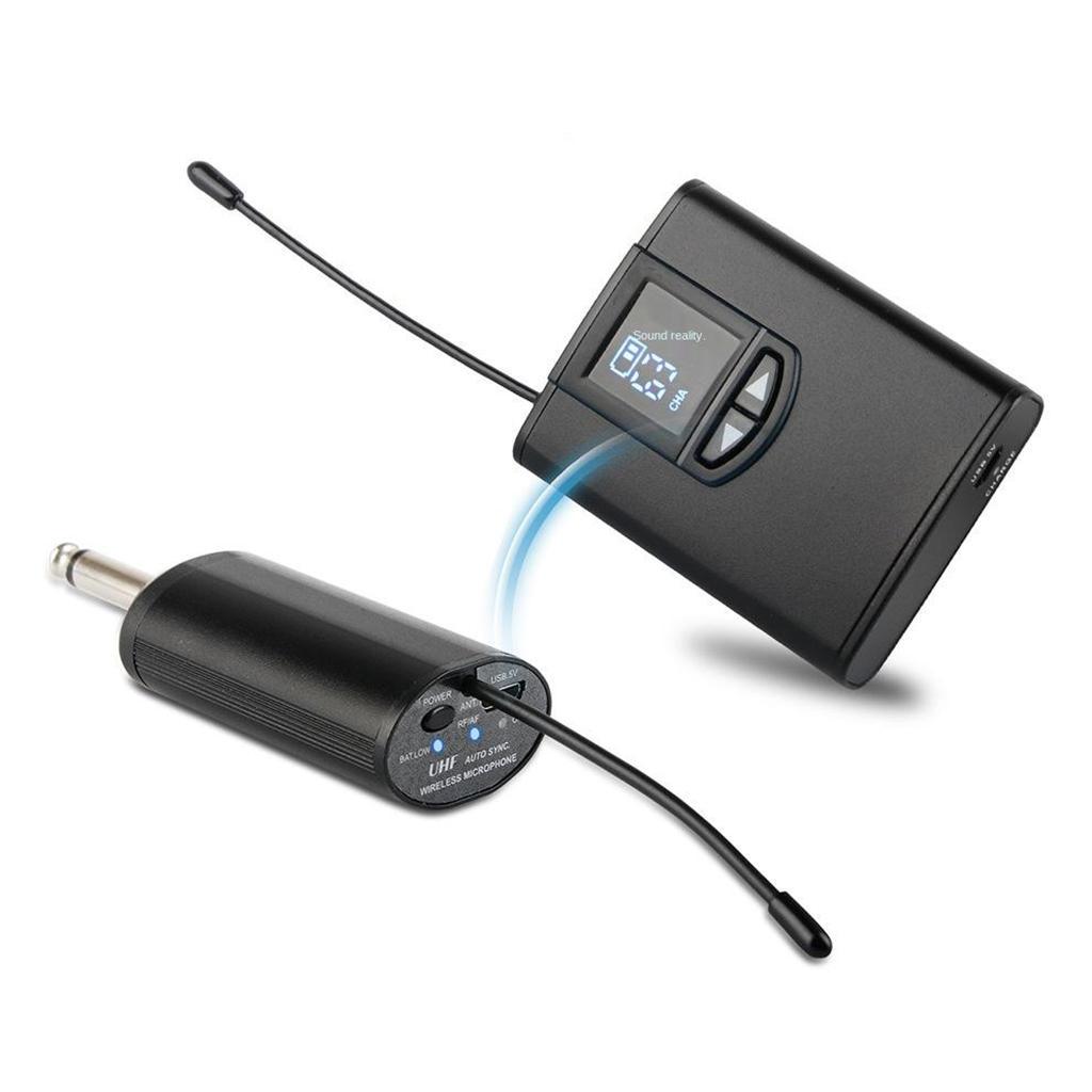 UHF Wireless Headset Lavalier Microphone Lapel Mic For Teacher Speech Interview