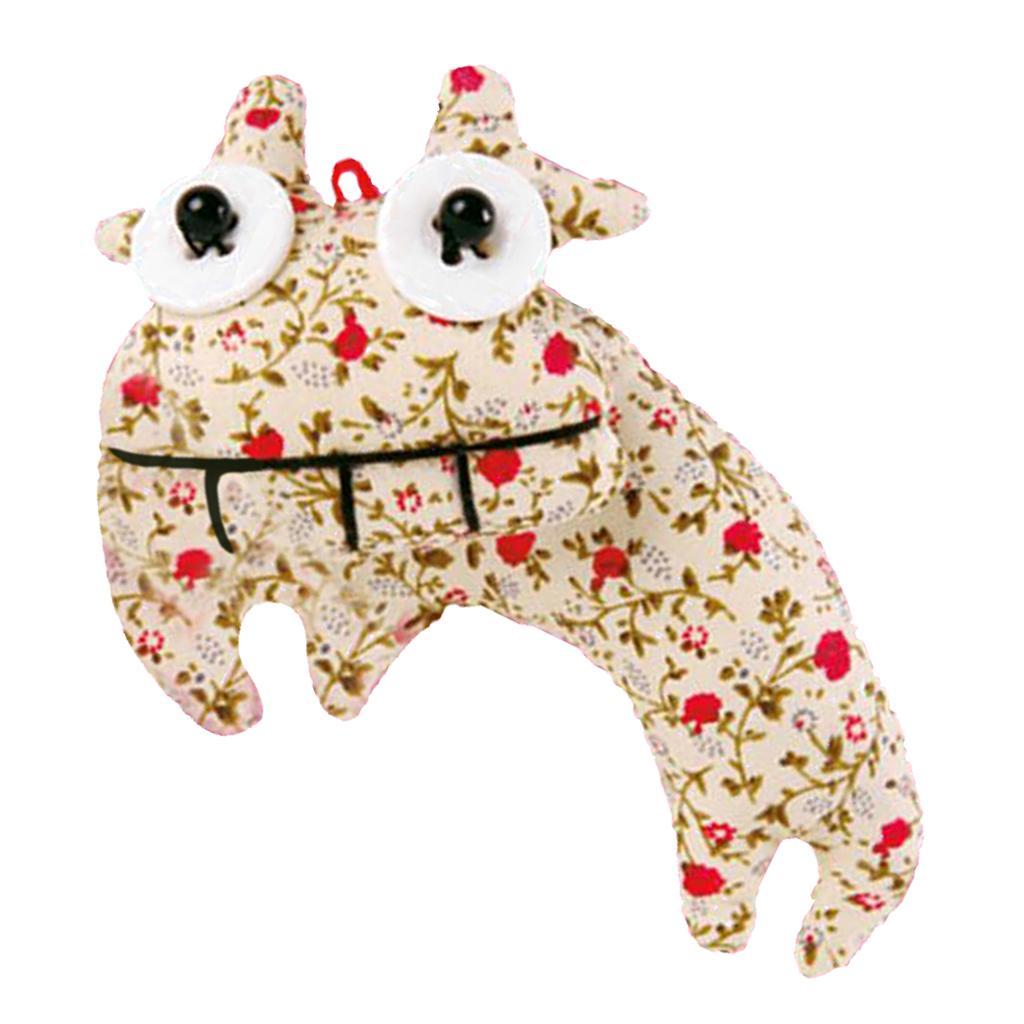 Stuffed Colorful Cow Making Kit Toy Material Package for Needlework Supplies