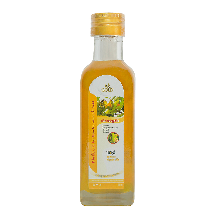 Dầu Óc Chó Tự Nhiên Nguyên Chất Gold 100 ml