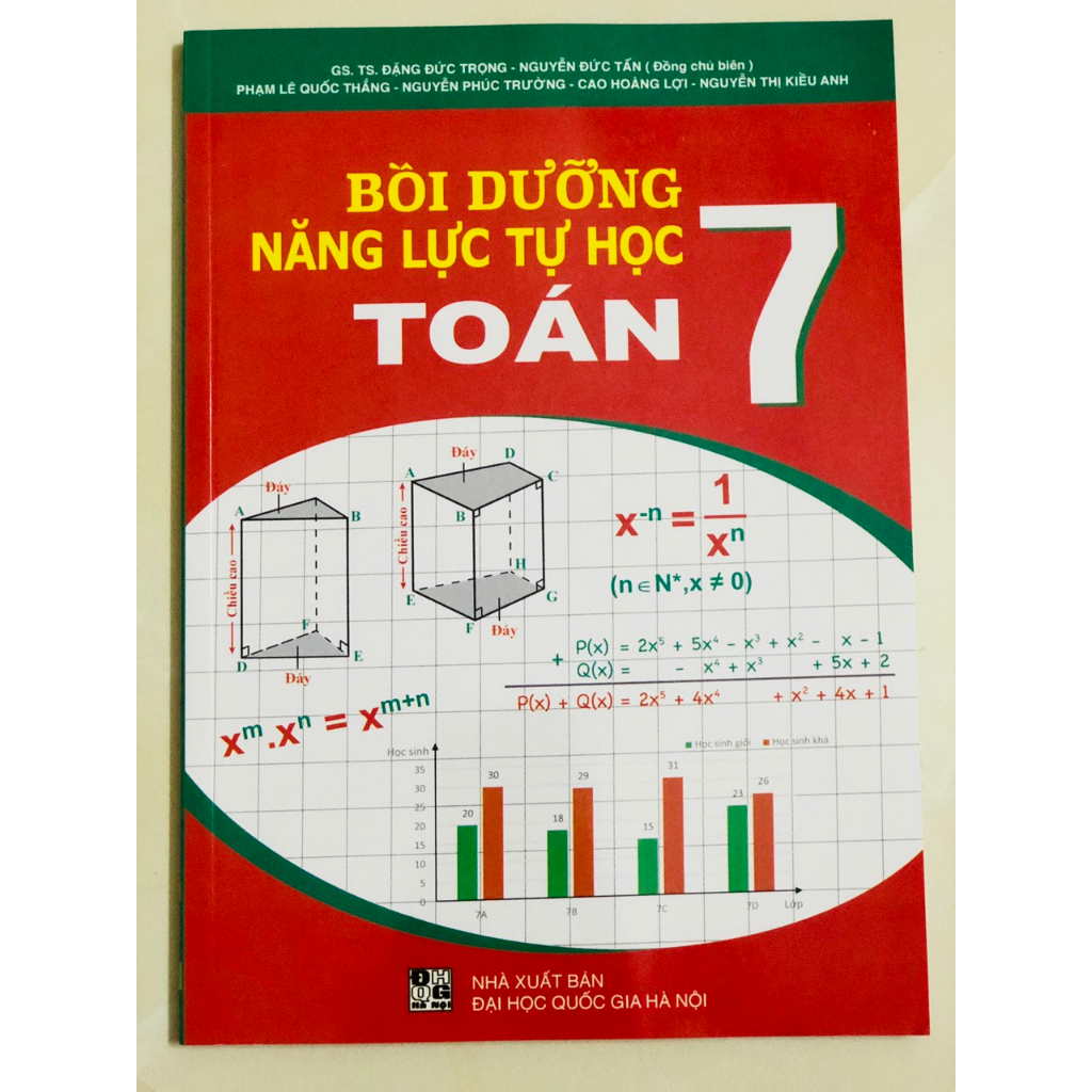 Sách - Combo bồi dưỡng năng lực tự học toán ( lớp 6 + lớp 7 )