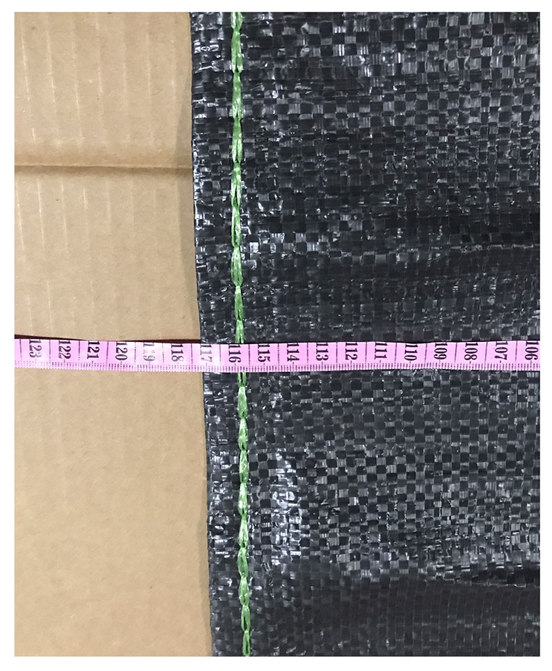 20 Bao tải dứa đựng hàng màu đen kích thước 120x80cm