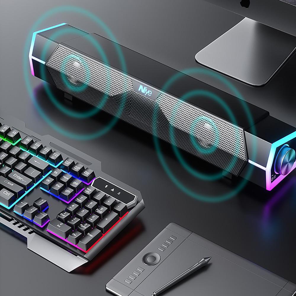 Loa Bluetooth Joyroom Light Âm thanh nổi 3D Công suất tuyệt vời Loa bass hỗ trợ rạp hát tại nhà Loa cắm trại không dây TF Màu sắc: Bộ loa Bluetooth Loại: Loa