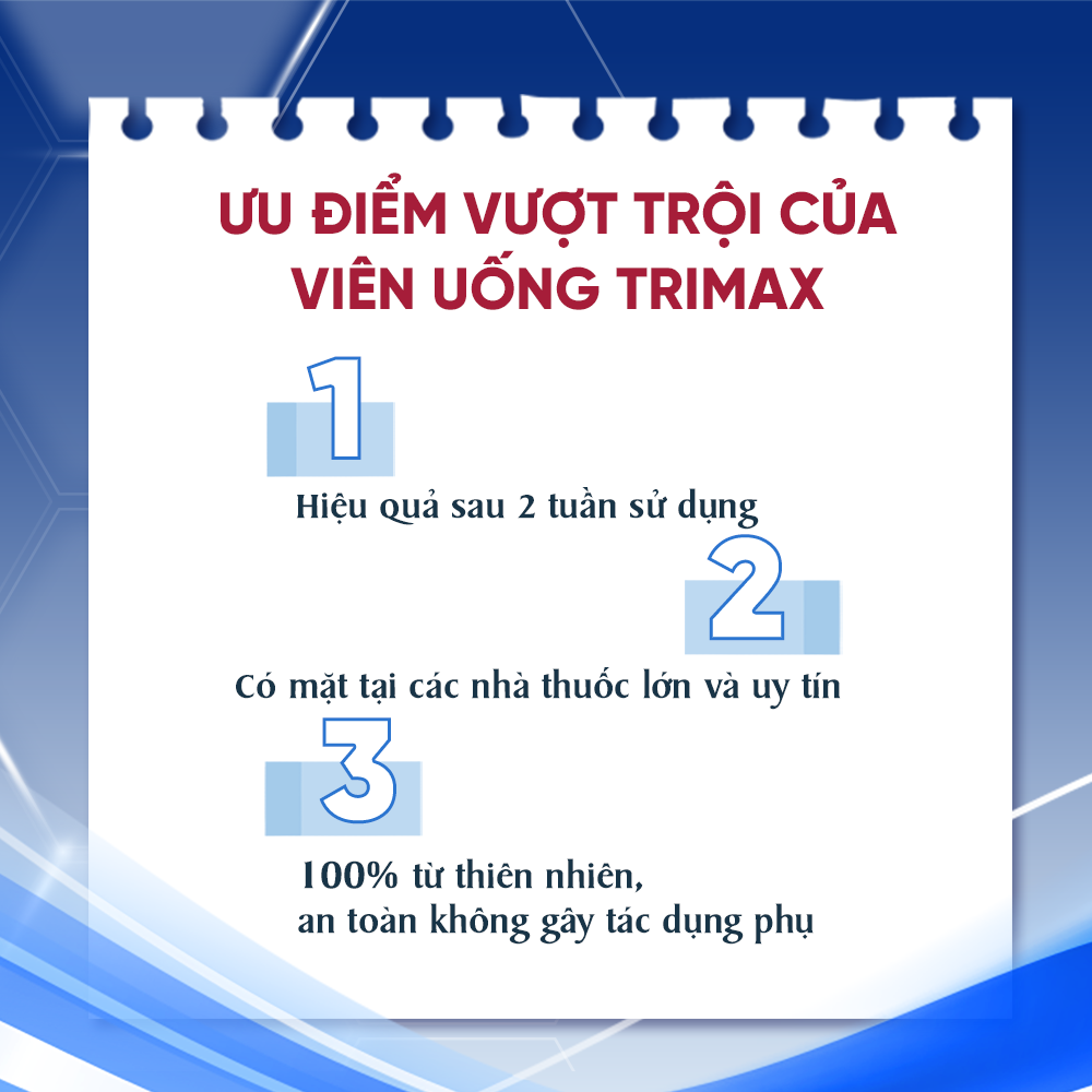 Viên Uống Hỗ Trợ Co Thắt Búi Trĩ Trimax Hủ 30 Viên Nguyên Liệu Từ Thiên Nhiên