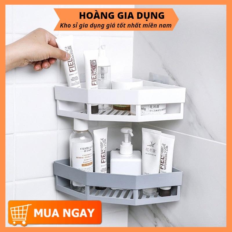 Kệ Nhà Tắm Góc Tường Tam Giác Kệ Nhà Bếp Đựng Gia Vị Dán Tường H239