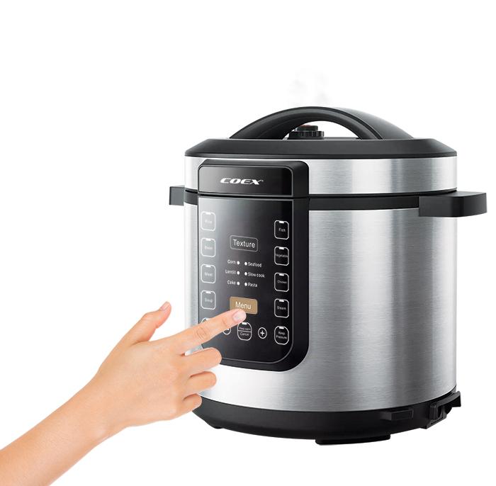 Nồi áp suất điện tử đa năng 6L Coex CP-3215A