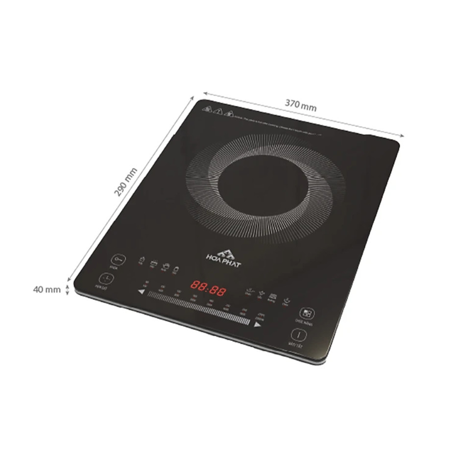 Bếp Từ Đơn Cao Cấp Hòa Phát HPC D11A2 (Made in Thailand) - Hàng Chính Hãng