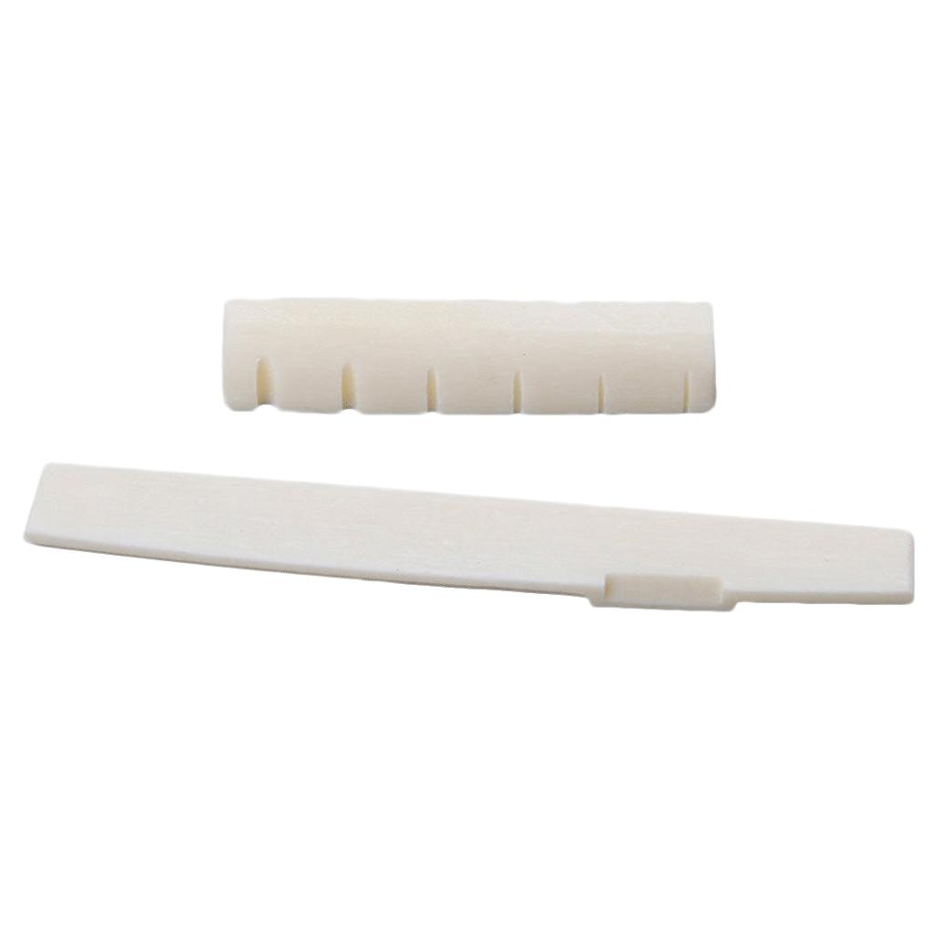 Bò Xương Đàn Guitar Hạt Xẻ Rãnh Yên Ngựa Khắc Cho 6 Dây Đàn Guitar Phụ Kiện