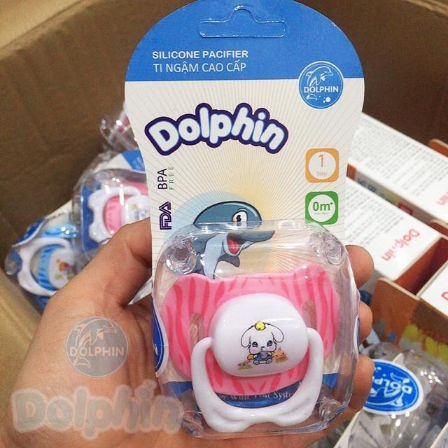 Núm ti giả/ ti ngậm cao cấp Dolphin dành cho bé - DP026A