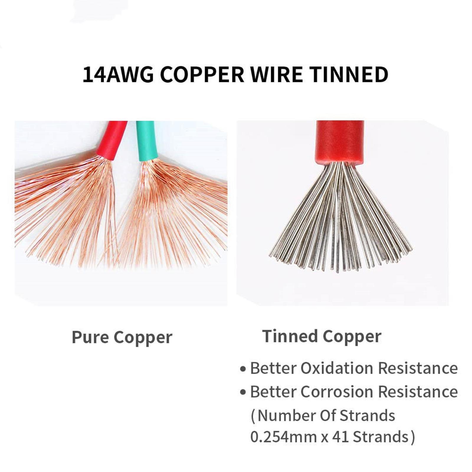 DT 2 Pin Set Male and Female Wire Connectors 14AWG Thicker Wire Harness Connector Way for led Lights light Bar