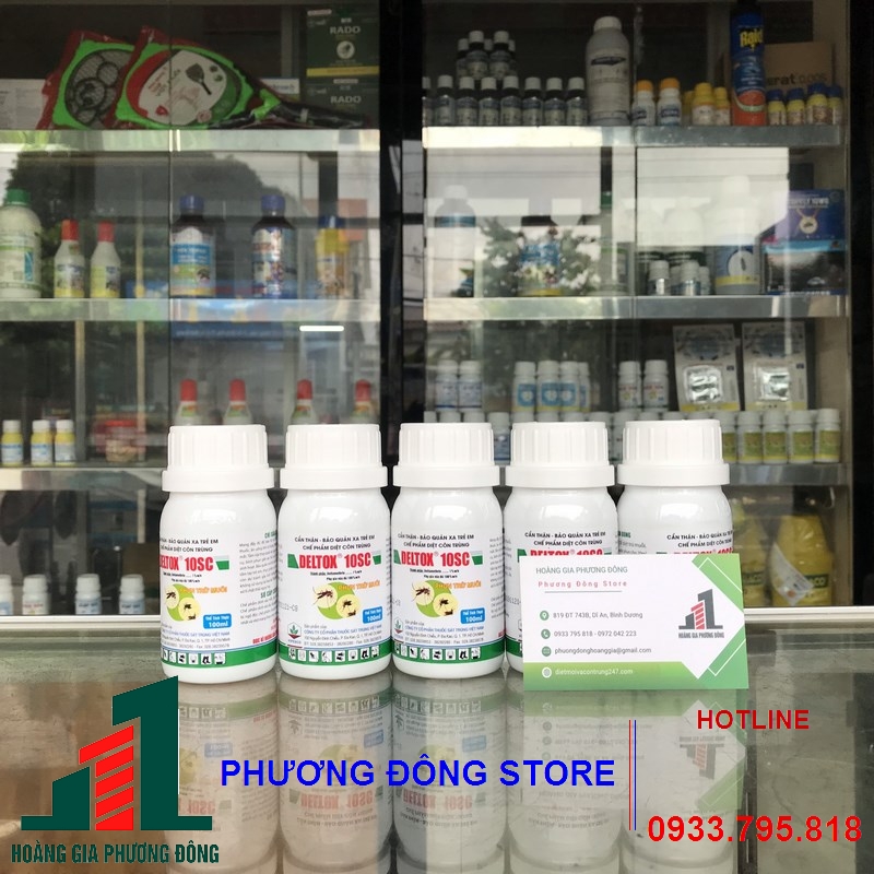 Thuốc diệt muỗi và côn trùng Deltox 10SC-100ml