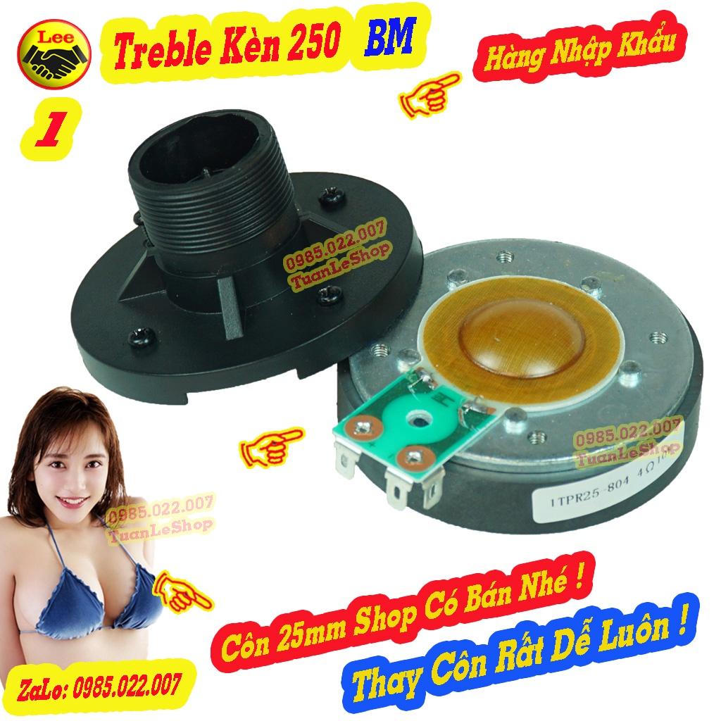 LOA TREP 250 BM REN XOÁY- HÀNG NHẬP -  LOA TREBLE  250 –TREBLE LOA KÉO – GIÁ 02 TREP 250 + 2 PHỄU 12x12 + TẶNG 2 TỤ 2.2