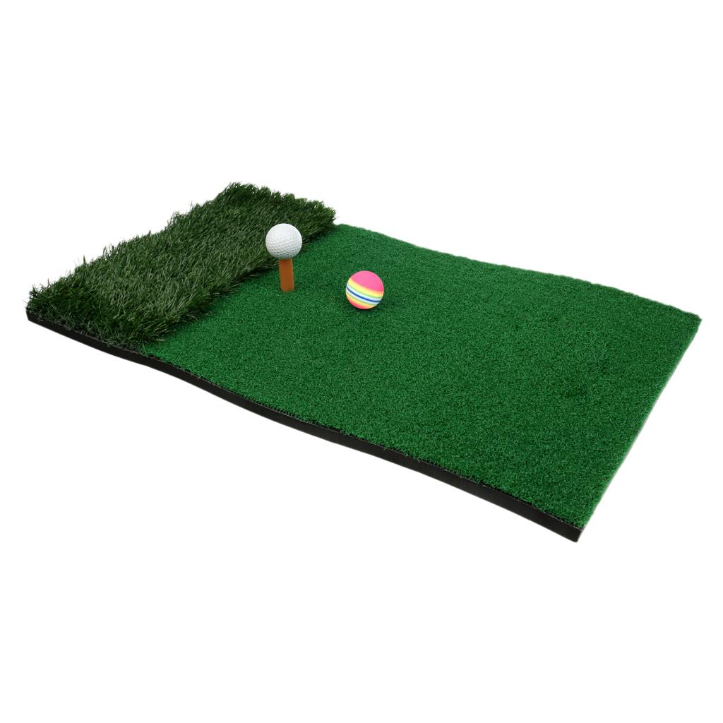 Home Backyard Golf Mat Golf Training Hitting Pad Golf Practice Mat Green