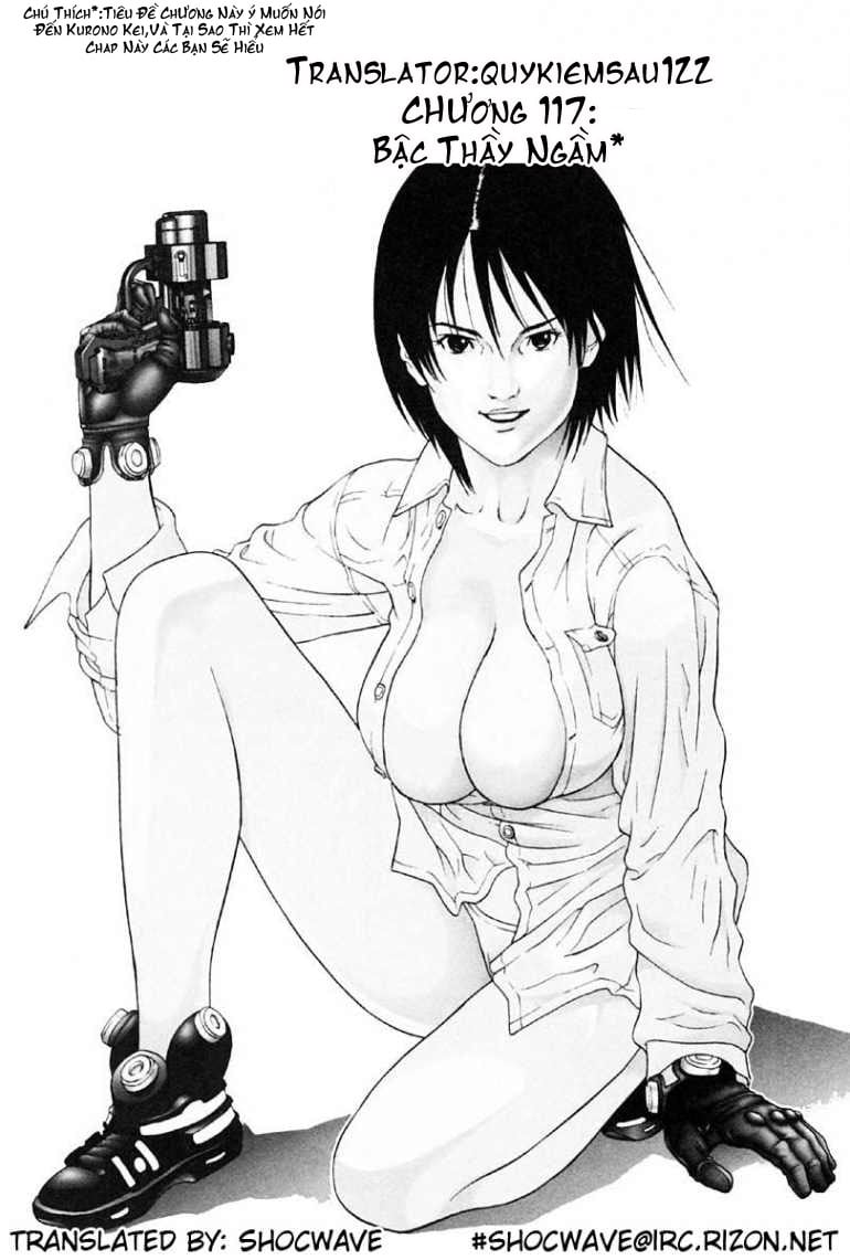 Gantz Chapter 117: Bậc thầy ngầm - Trang 1