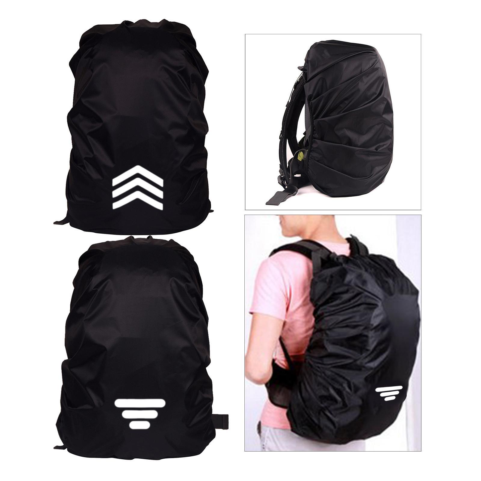 2x Waterproof Backpack Cover Bag for Camping Hiking Outdoor