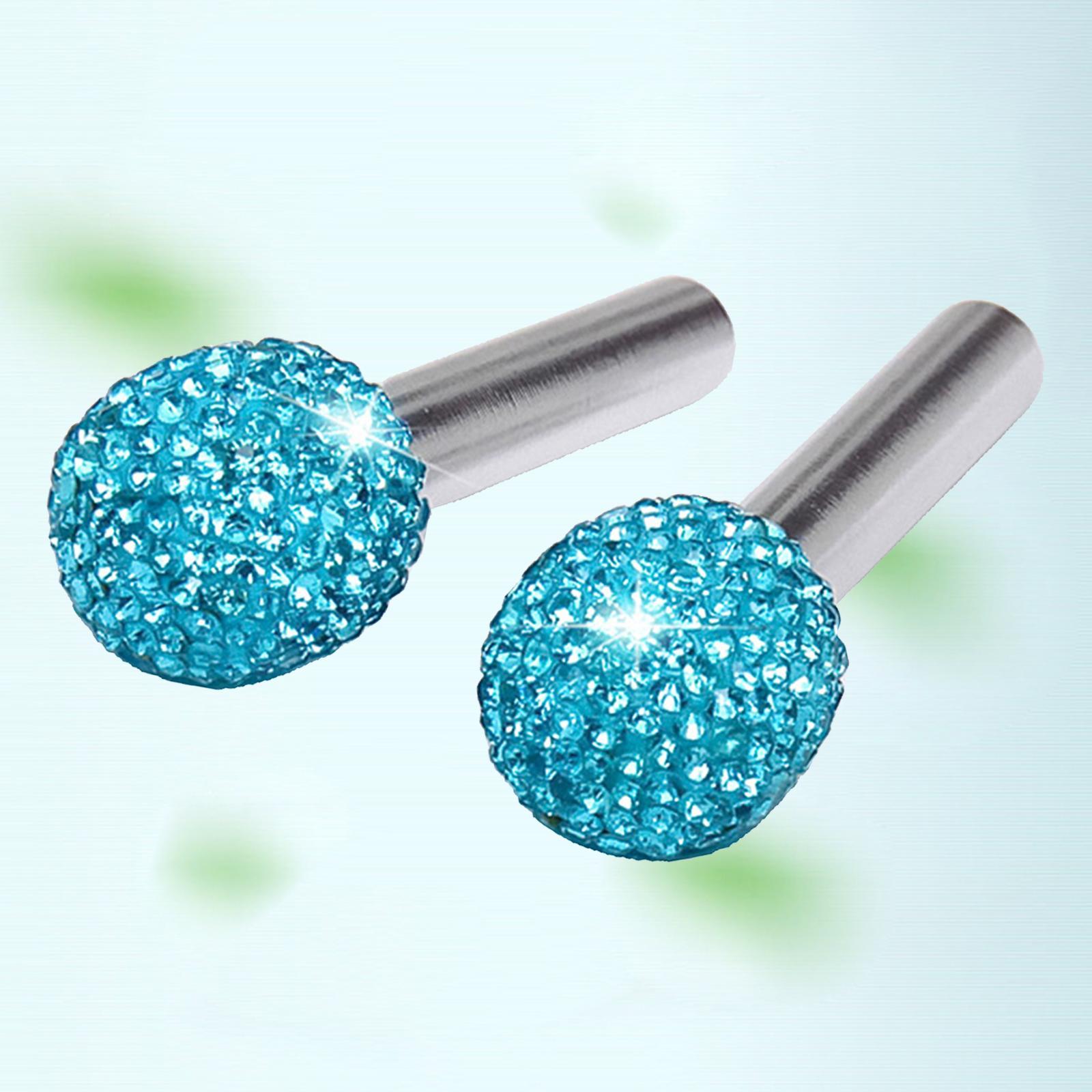 2pcs/Pack Bling Car Door Lock Pull  Auto Interior Trim
