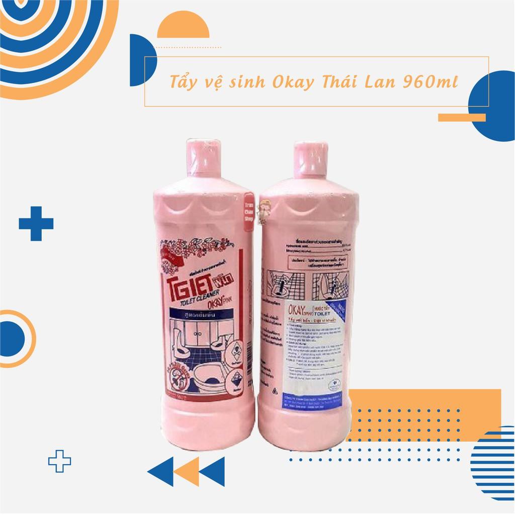 NƯỚC TẨY BỒN CẦU OKAY 960ML THÁI LAN