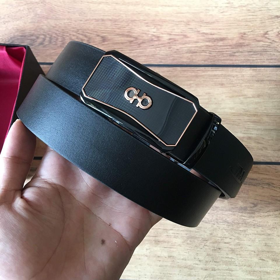 Thắt Lưng Nam Da Bò Khóa Tự Động TM21