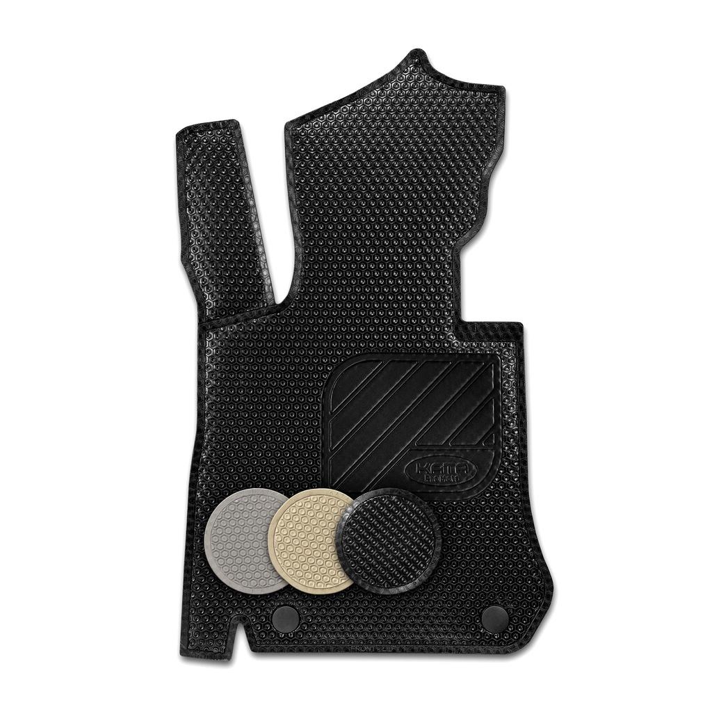 Thảm Lót Sàn Ô Tô Ford Everest 2022-2023 phiên bản 3D PRO viền ép nhiệt