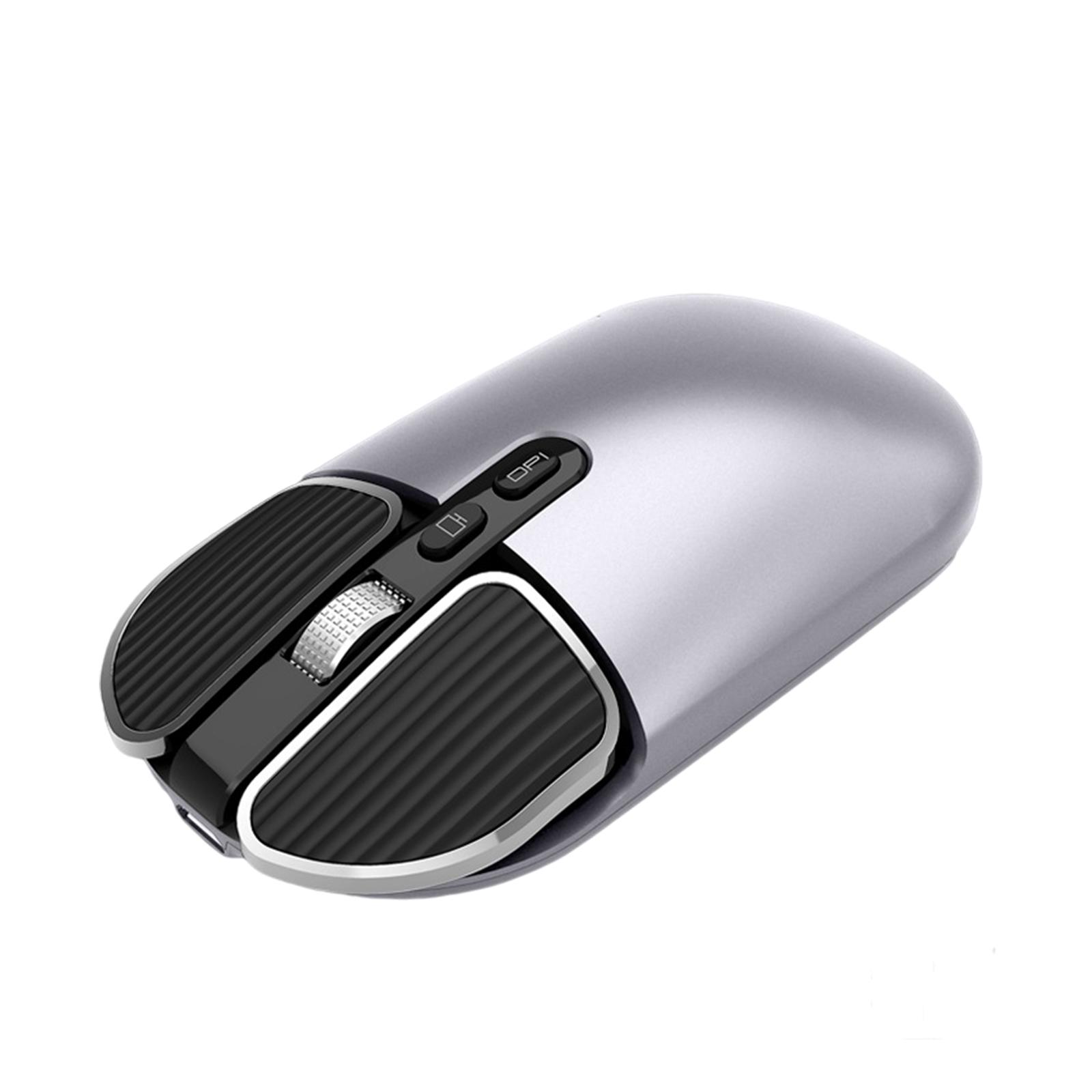 2.4G USB Wireless Bluetooth 5.0 Mice Mouse for Laptop