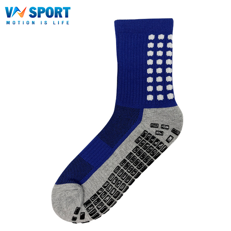 Tất Chống Trượt Thể Thao VNSPORT - TCT01, Vớ Thể Thao Có Silicone Chống Trượt Giày Khi Chạy Nhảy Vận Động Ở Cường Độ Cao