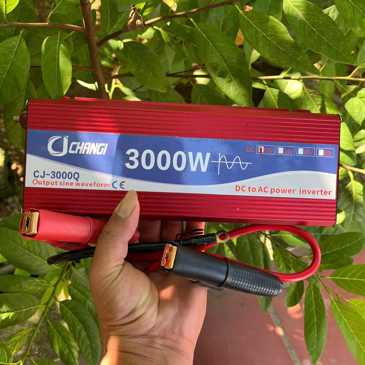 Bộ Kích Điện Inverter 12V-220V 3000W Sóng Sin Chuẩn – Chạy Ổn Định, Siêu Bền ,Loại Xịn Cao Cấp, đèn trang trí